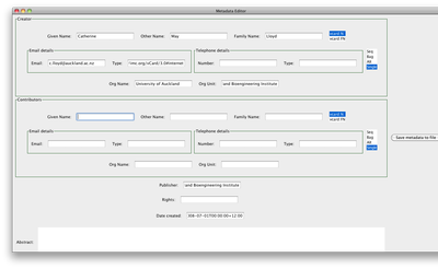 metadata editor screenshot