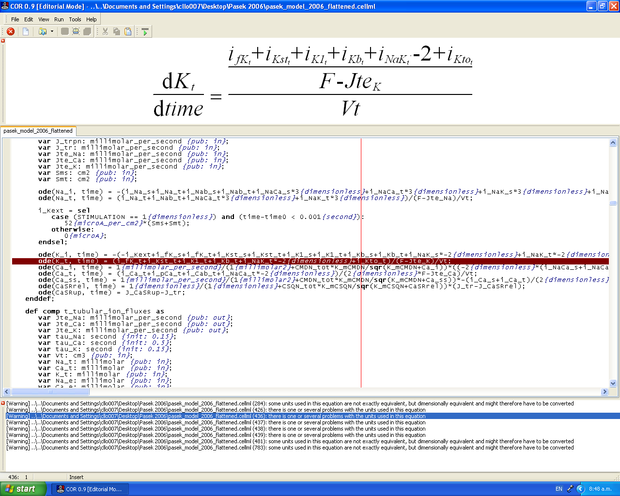 COR validation