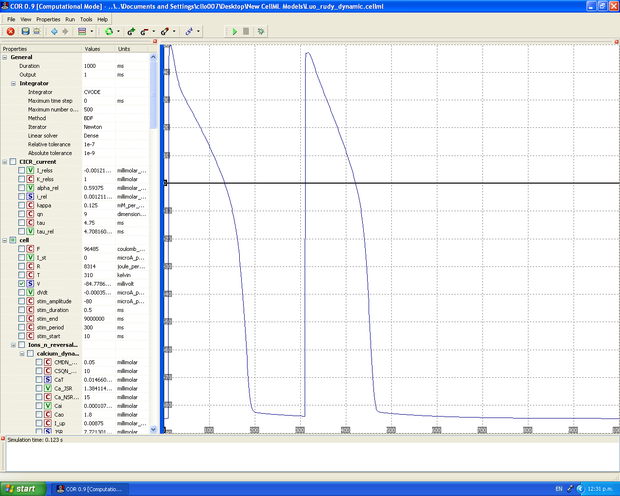 Simulation in COR