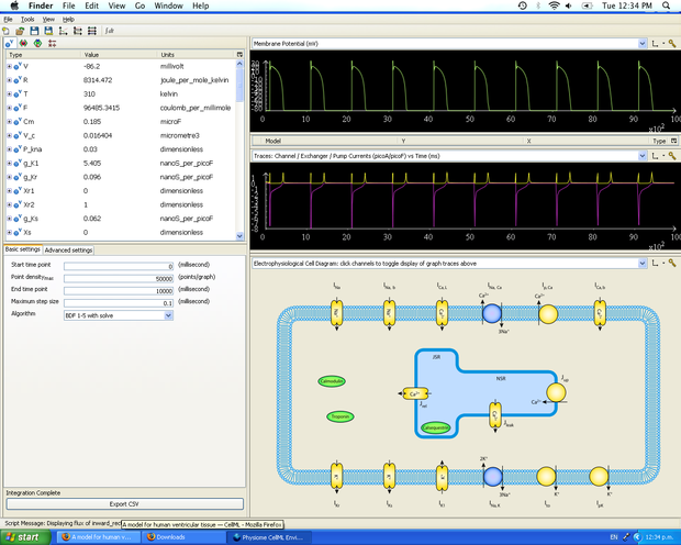 Simulation in PCEnv