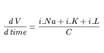 Equation: dV_dt