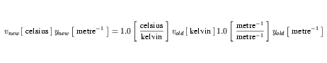 Equation: inverse_metre_times_celsius